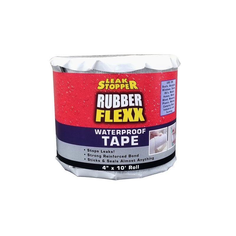 Leak Stopper Rubber Flexx White Rubber Polymers Waterproofing and Seam Tape