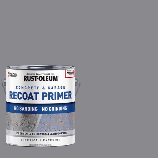 Rust-Oleum Garage and Interior Gray Matte Water-Based Primer 1 gal