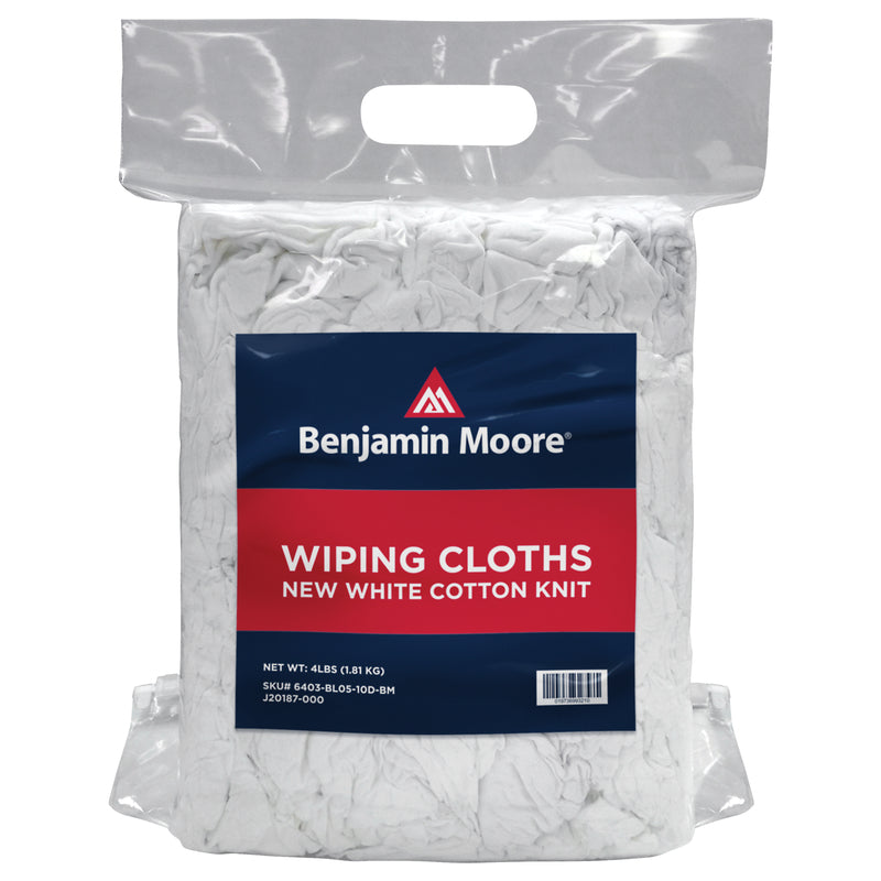 Benjamin Moore Cotton Knit Wiping Rags 4 lb 1 pk