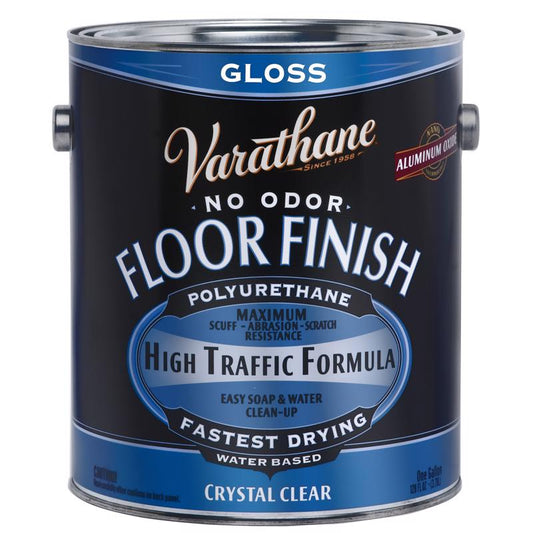 Varathane Gloss Crystal Clear Water-Based Floor Paint 1 gal