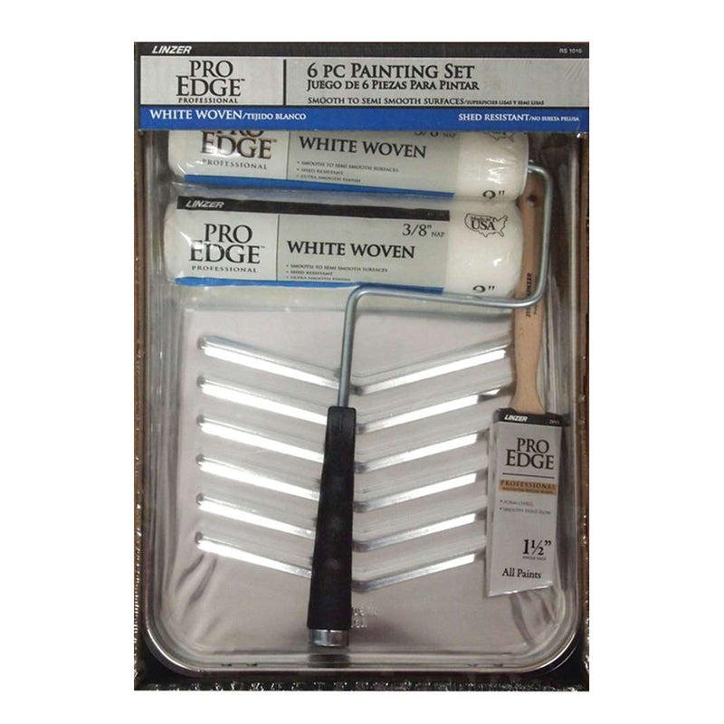 Linzer Pro Edge Metal 11 in. W X 15 in. L 1 qt Paint Tray Kit