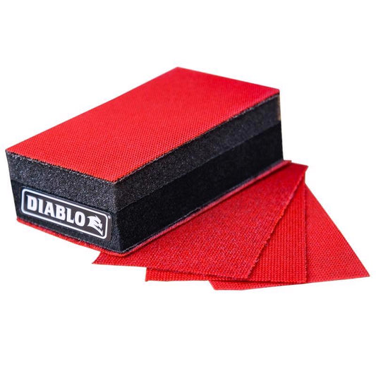 Diablo 9 in. L X 3-2/3 in. W Assorted Grit Assorted Block Hand Sanding Pad