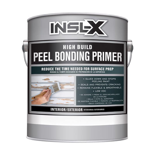 Insl-X High Build Peel Bonding Primer White Flat Water-Based Acrylic High Build Primer/Sealer/Bonder