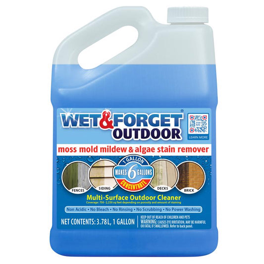 Wet & Forget Outdoor Cleaner Concentrate 1 gal