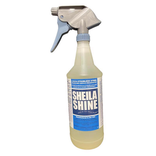 Sheila Shine No Scent Fine Metal Cleaner and Polish 1 qt Liquid