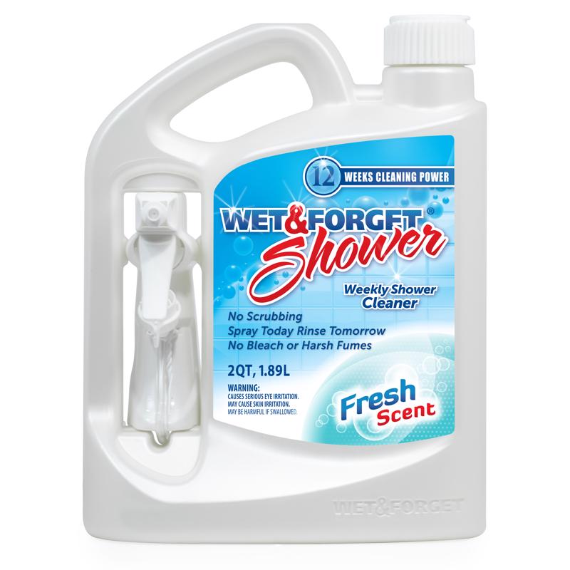 Wet & Forget Fresh Scent Shower Cleaner 64 oz Liquid