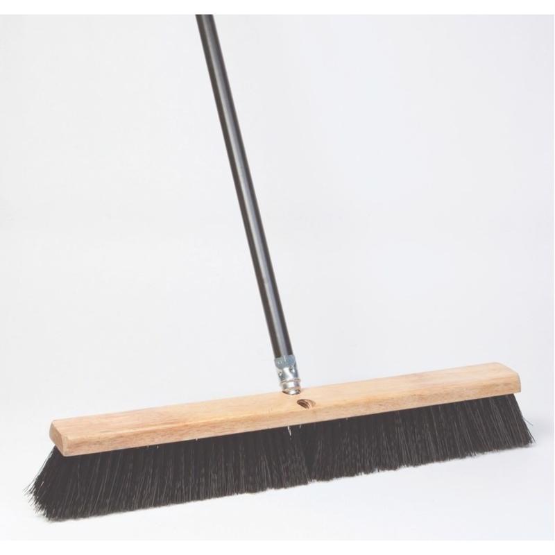 DQB 24 in. W Poly Broom