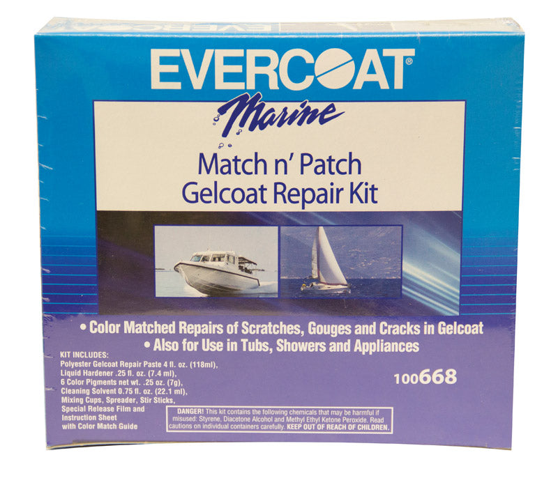 Evercoat Match N Patch Gel Coat Repair Kit