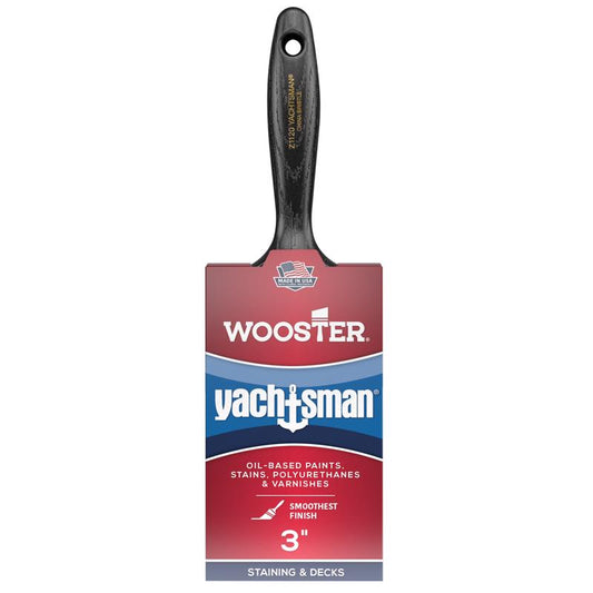 Wooster Yachtsman 3 in. Soft Flat Paint Brush