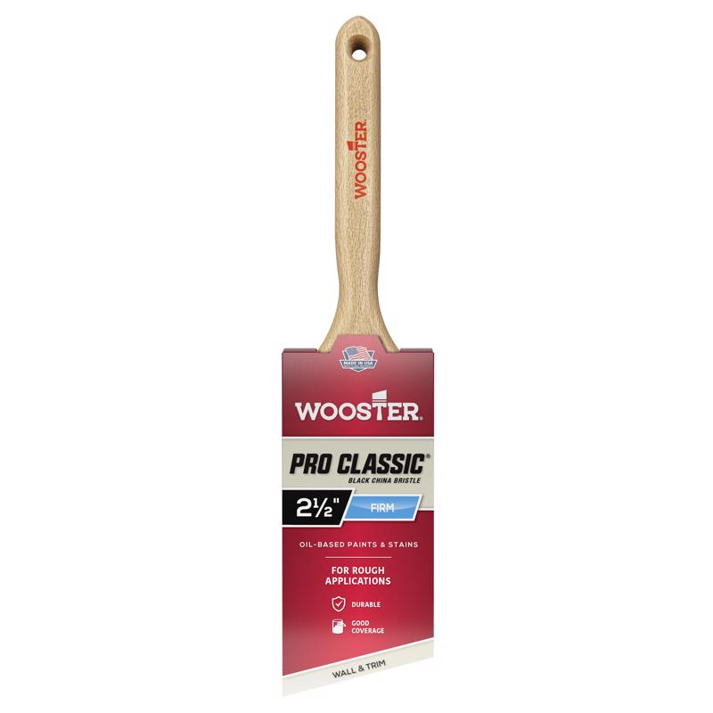 Wooster Pro 30 Lindbeck 2-1/2 in. Firm Angle Paint Brush