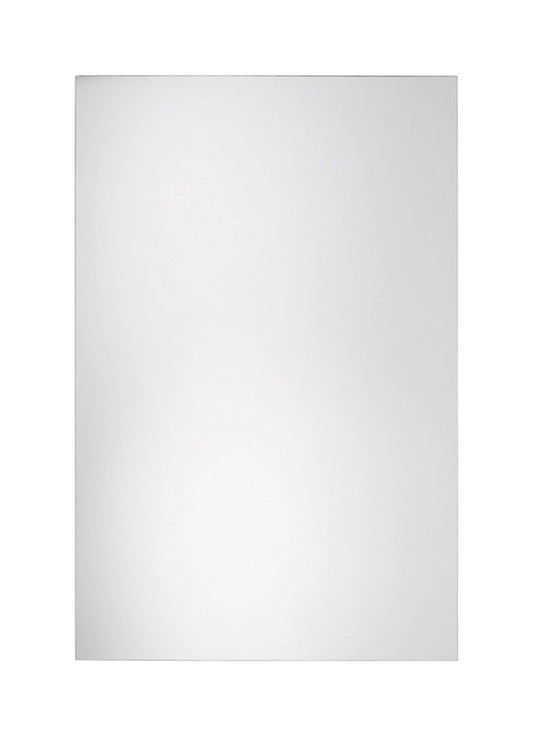 Erias Mirror Single Glass Mirror Tile 36 in. W X 24 in. L X 1/8 in.