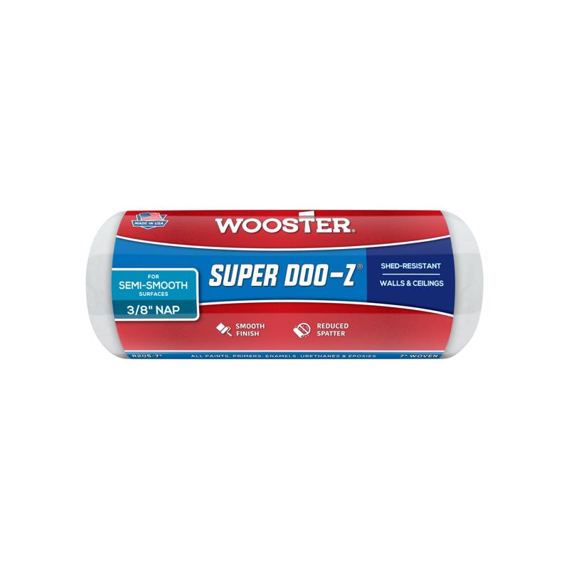 Wooster Super Doo-Z Fabric 7 in. W X 3/8 in. Regular Paint Roller Cover 1 pk