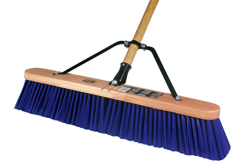 Quickie Jobsite Polypropylene 24 in. Push Broom