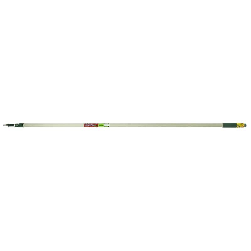 Wooster Sherlock GT Telescoping 12 ft. L X 1.5 in. D Aluminum/Fiberglass Extension Pole White/Green