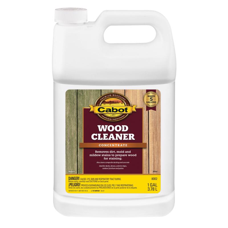 Cabot Wood Cleaner Concentrate Deck Cleaner 1 gal