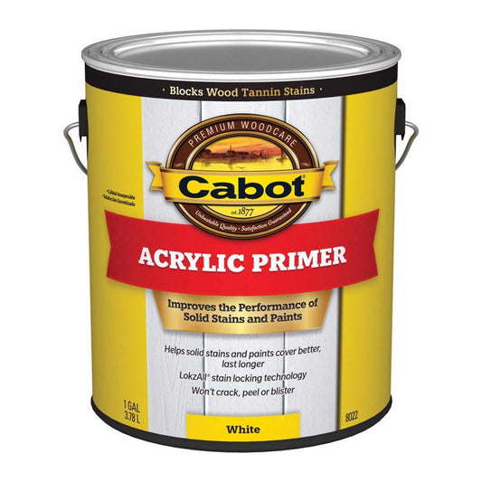 Cabot White Acrylic Primer 1 gal