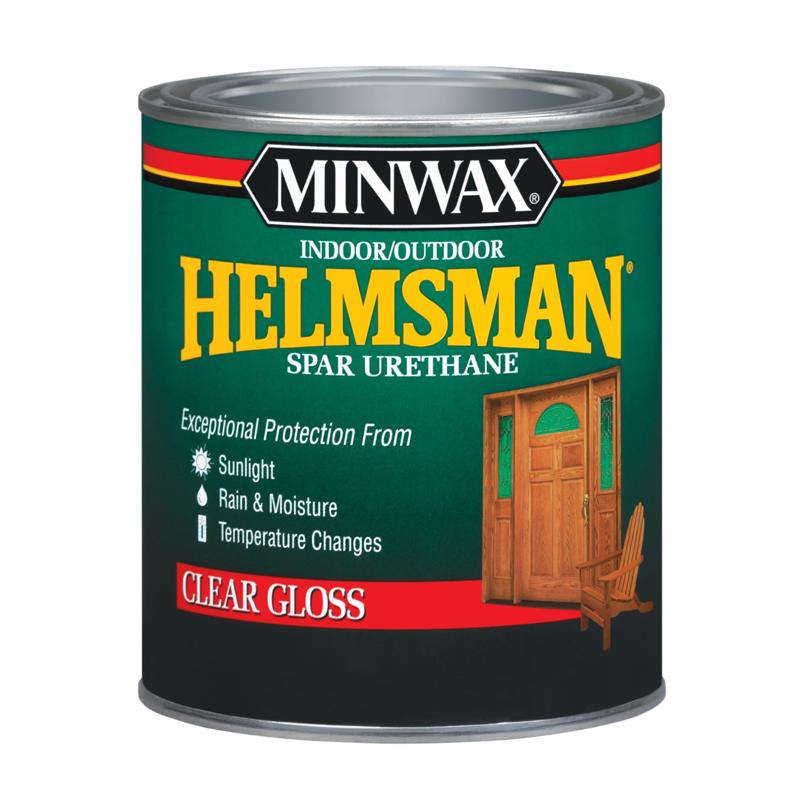 Minwax Helmsman Gloss Clear Oil-Based Spar Urethane 1 qt