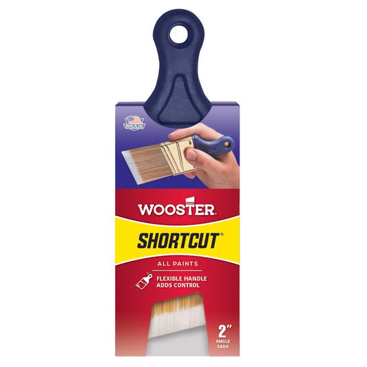 Wooster Shortcut 2 in. Angle Paint Brush