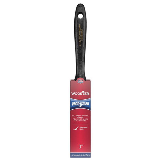 Wooster Yachtsman 1 in. Soft Flat Paint Brush