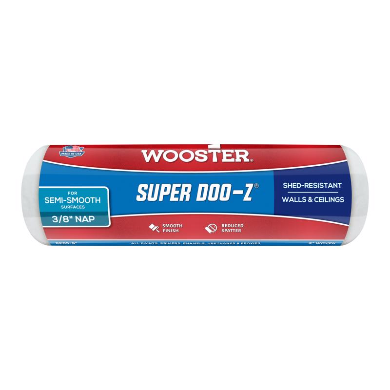 Wooster Super Doo-Z Fabric 9 in. W X 3/8 in. Regular Paint Roller Cover 1 pk