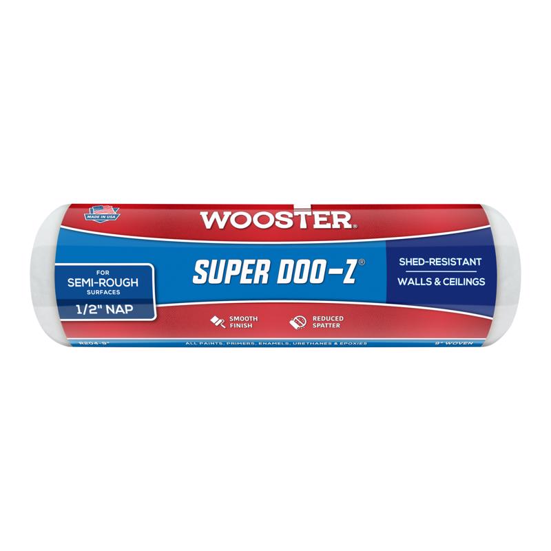 Wooster Super Doo-Z Fabric 9 in. W X 1/2 in. Regular Paint Roller Cover 1 pk