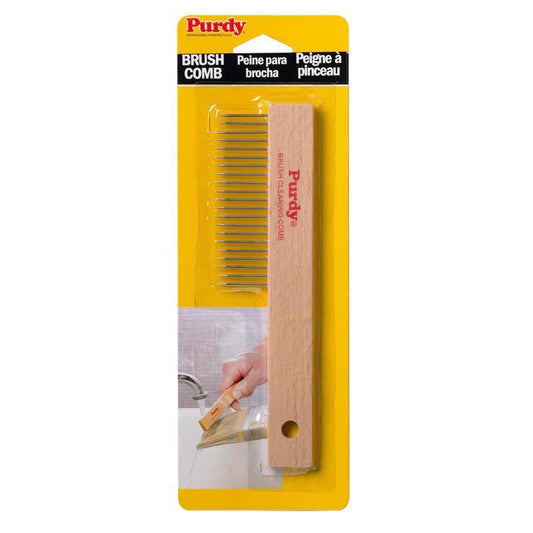 Purdy Brush Comb 7 in. L Wood Brush and Roller Cleaning Tool