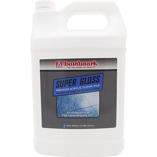 Lundmark Super Gloss Floor Wax Super Gloss Anti-Slip Floor Wax Liquid 1 gal