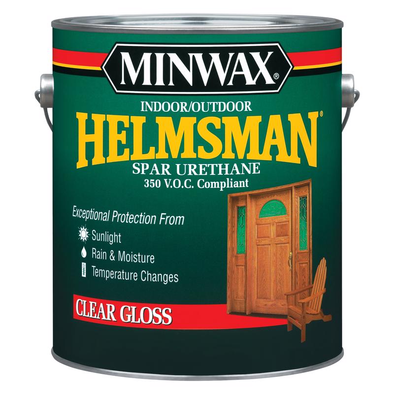 Minwax Helmsman Gloss Clear Oil-Based Spar Urethane 1 gal