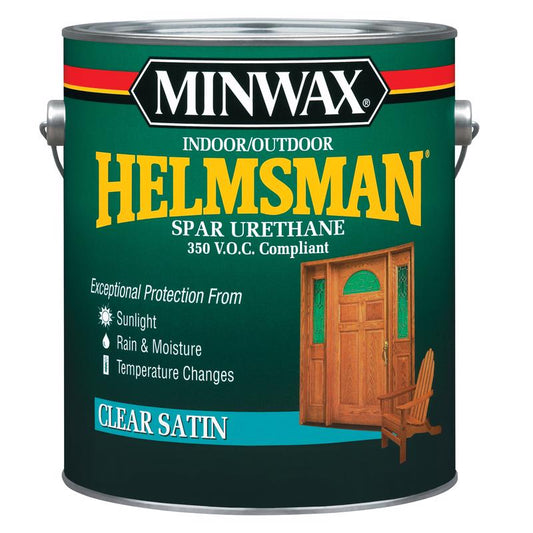 Minwax Helmsman Satin Clear Oil-Based Spar Urethane 1 gal