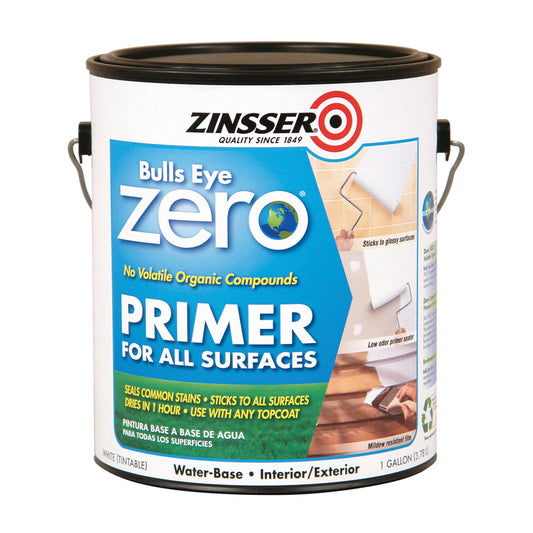 Zinsser Bulls Eye Zero White Smooth Water-Based Acrylic Primer and Sealer 1 gal