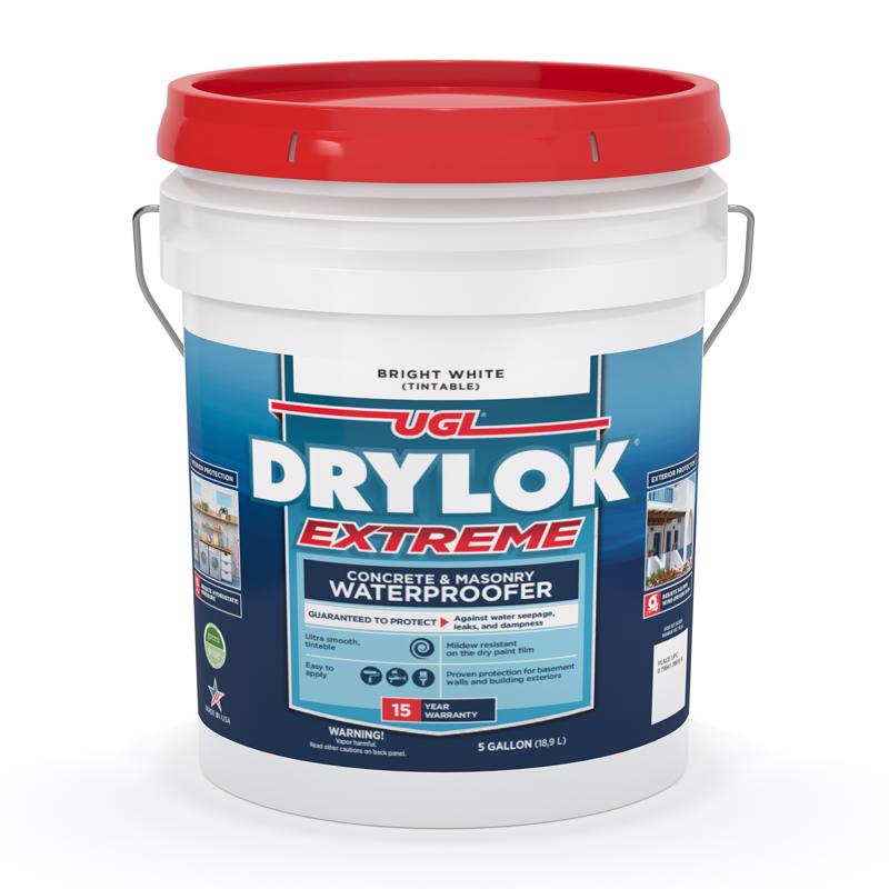 Drylok Extreme White Latex Waterproof Sealer 5 gal