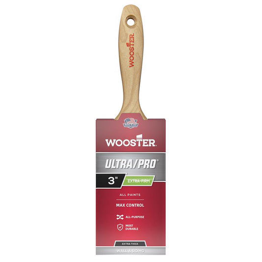 Wooster Ultra/Pro 3 in. Extra Firm Flat Paint Brush