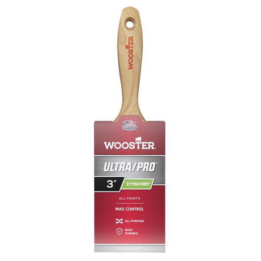 Wooster Ultra/Pro 3 in. Extra Firm Chiseled Paint Brush