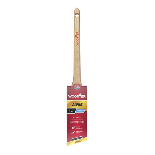 Wooster Alpha 1-1/2 in. Firm Angle Paint Brush