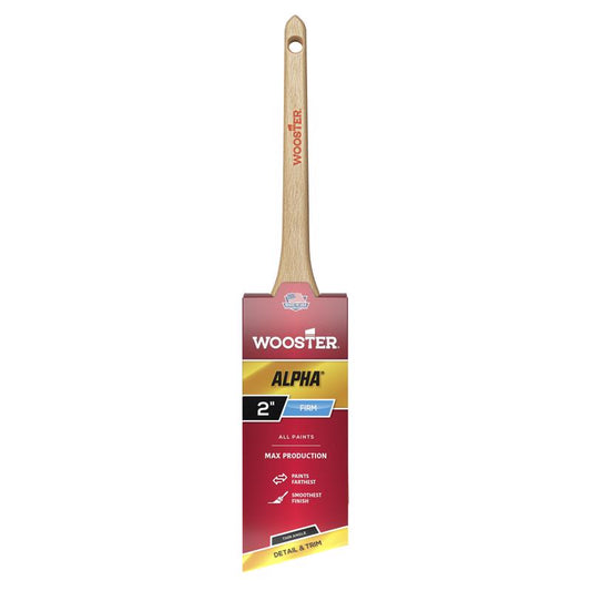 Wooster Alpha 2 in. Firm Angle Paint Brush