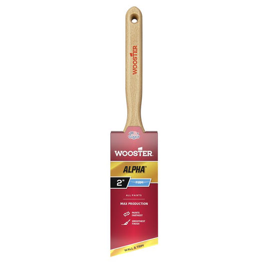 Wooster Alpha 2 in. Firm Angle Paint Brush