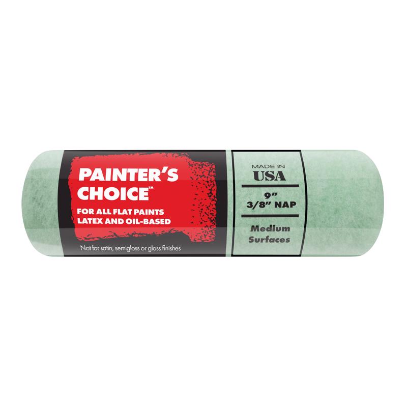 Wooster Painter's Choice Fabric 9 in. W X 3/8 in. Paint Roller Cover 1 pk