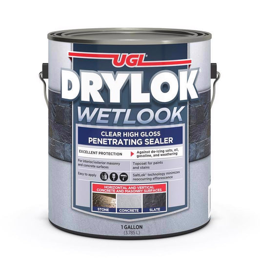 Drylok High-Gloss Clear Water-Based Acrylic Sealer 1 gal