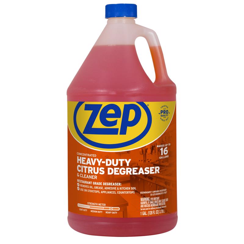 Zep Citrus Scent Heavy Duty Degreaser 128 oz Liquid