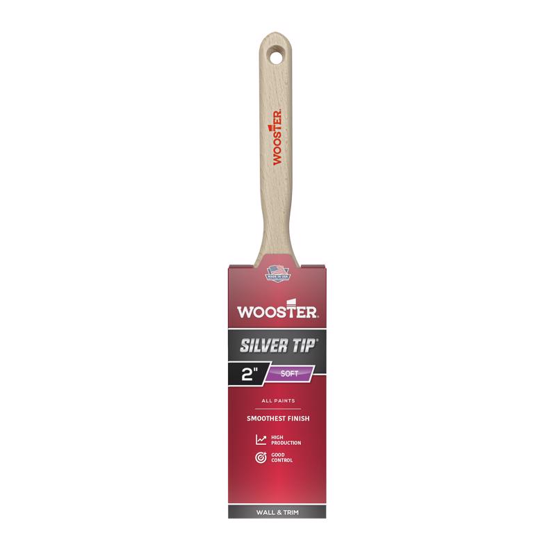 Wooster Silver Tip 2 in. Soft Flat Paint Brush