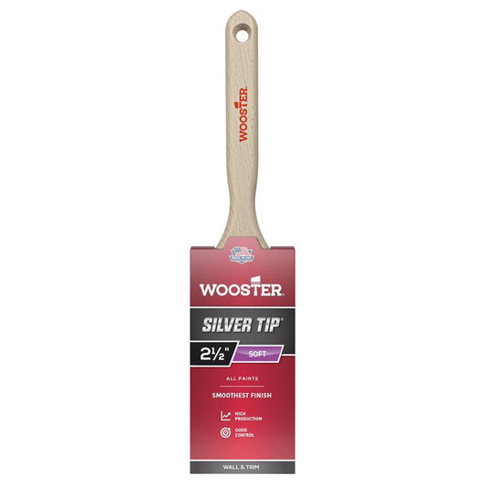 Wooster Silver Tip 2-1/2 in. Soft Flat Paint Brush