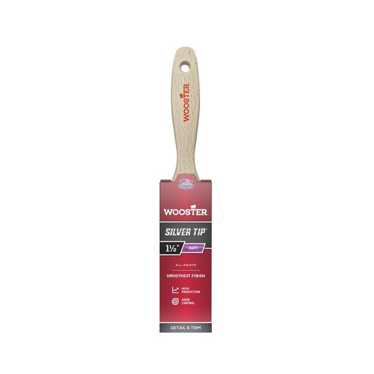 Wooster Silver Tip 1-1/2 in. Soft Flat Paint Brush