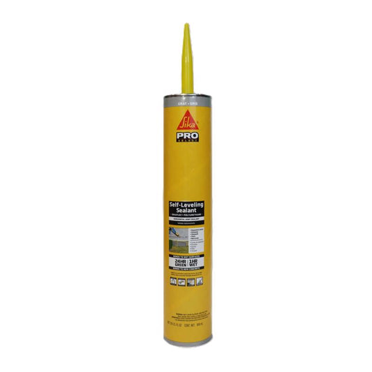 Sika Pro Gray Polyurethane Self-Leveling Sealant 29 oz