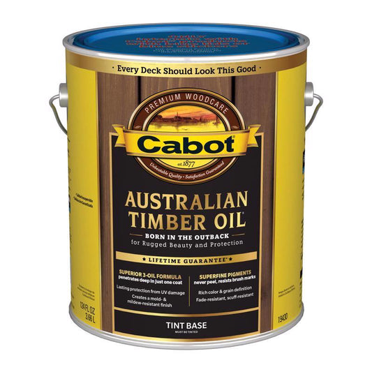 Cabot Australian Timber Oil Low VOC Transparent Tintable Base Australian Timber Oil 1 gal