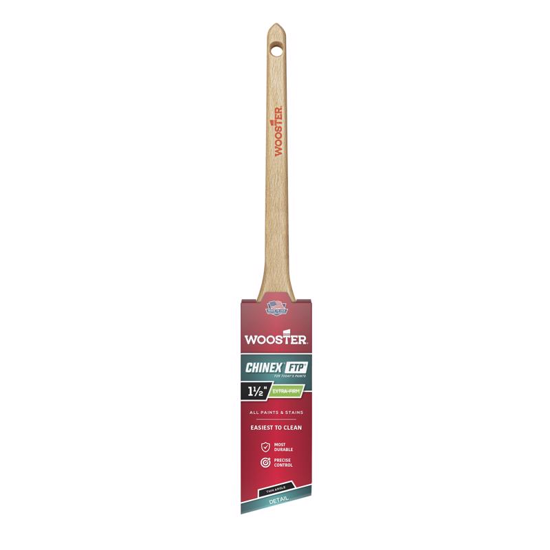 Wooster Chinex FTP 1-1/2 in. Extra Firm Angle Paint Brush