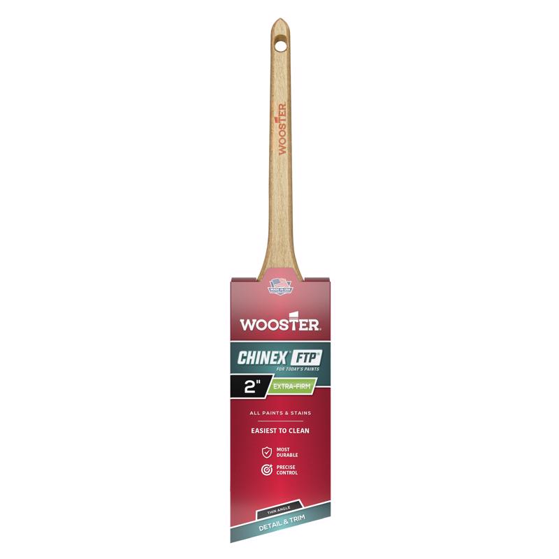 Wooster Chinex FTP 2 in. Extra Firm Angle Paint Brush