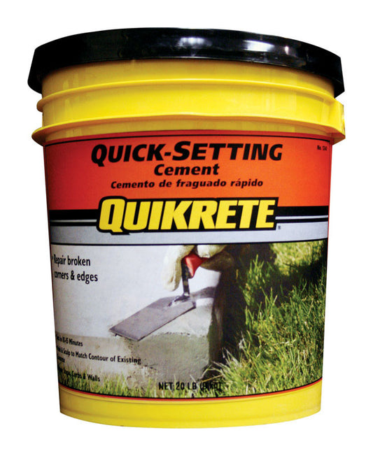 Quikrete Quick-Setting Cement 20 lb Gray