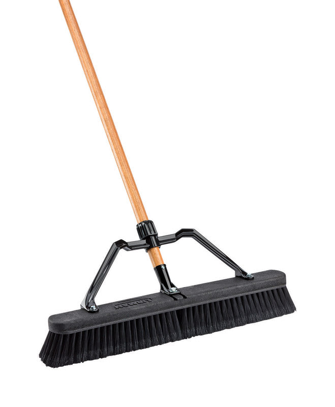 Libman High Power Polyethylene Terephthalate 24 in. Push Broom