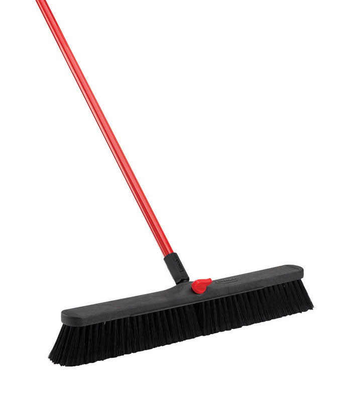 Libman High Power Polyethylene Terephthalate 24 in. Smooth Surface Push Broom