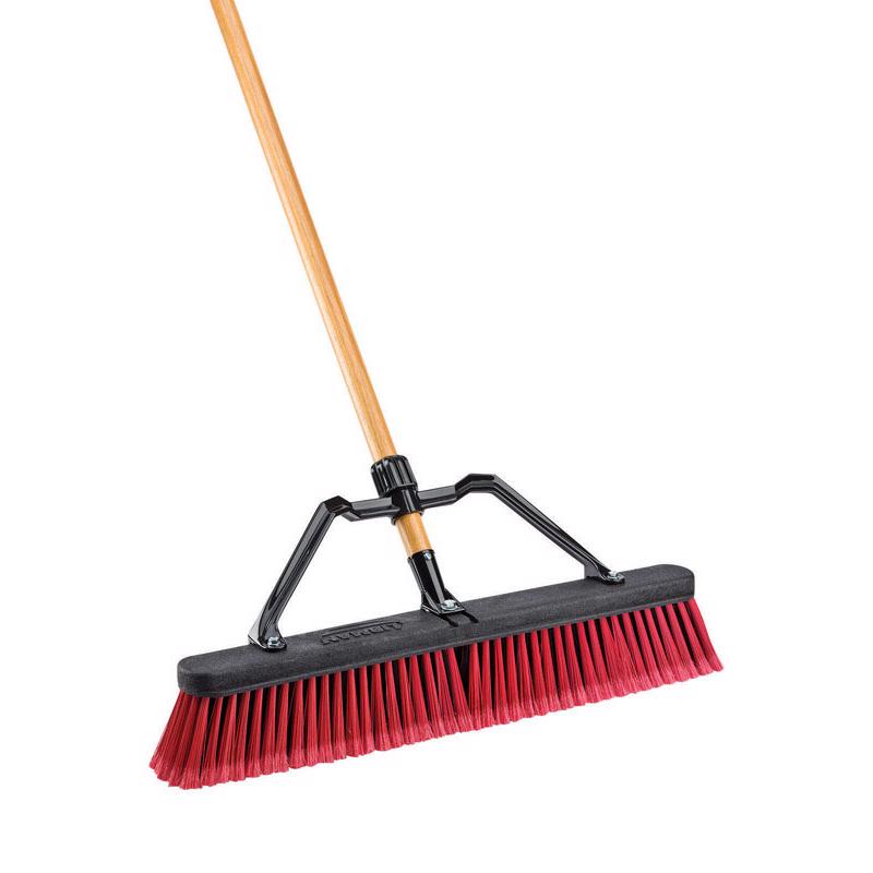 Libman High Power Polyethylene Terephthalate 24 in. Multi-Surface Push Broom